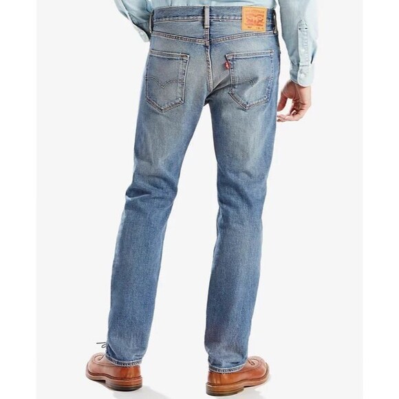 NWT Levi's Men's 36x29 501 Original Fit The Ben Stretch Jeans Button Fly - Picture 3 of 6